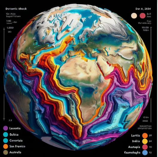 Um Novo Modelo Tectônico de Placas Completas para os Últimos 1,8 Bilhões de Anos