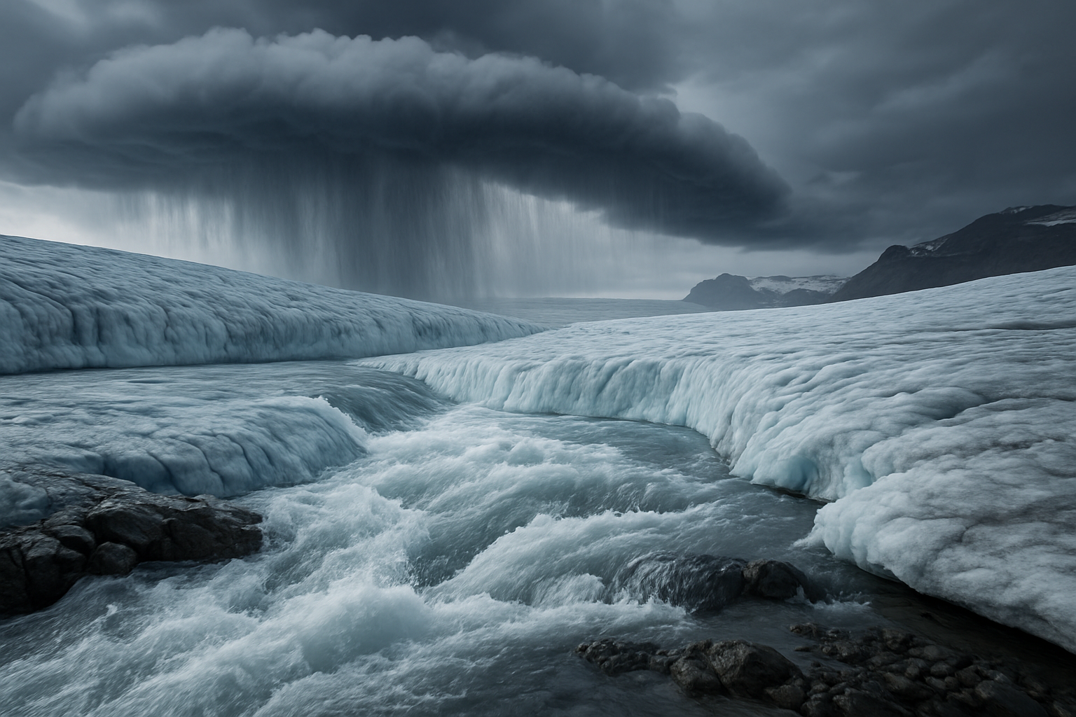 O Papel da Corrente do Golfo na Estabilidade da Camada de Gelo da Groenlândia