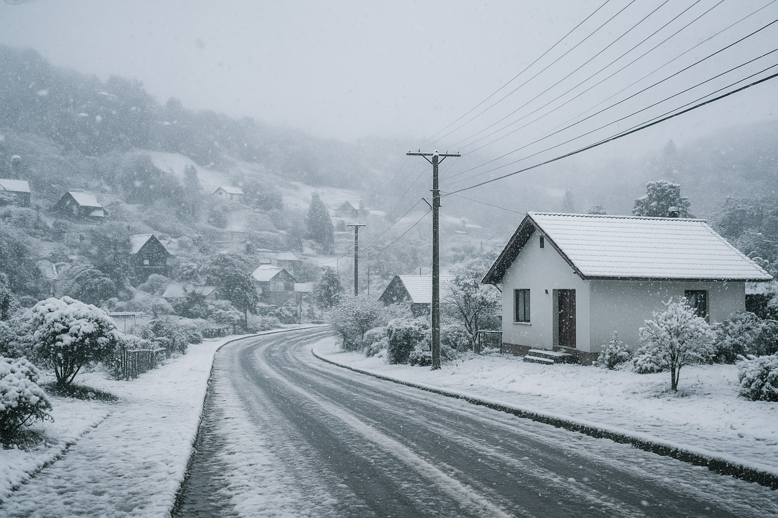 Neve no Sul do Brasil: fenômeno raro encanta moradores e anuncia fim de semana gelado