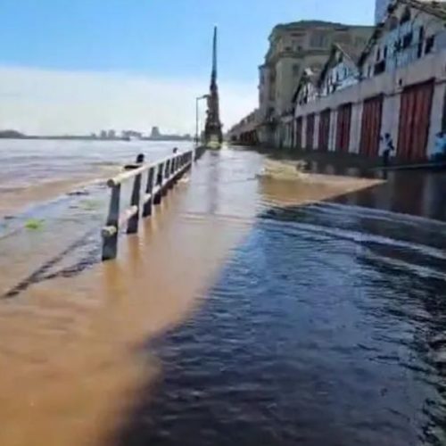 GUAÍBA SEGUE SUBINDO