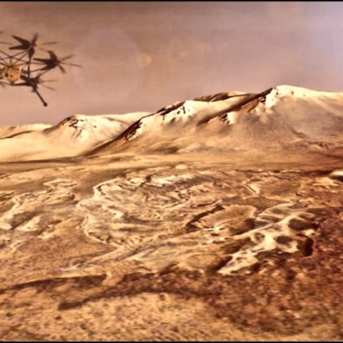 NASA Revela Helicóptero em Marte para Explorar Geleiras e Cânions